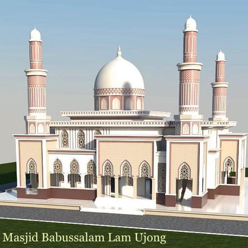 Masjid Jami' Babussalam, Kemukiman Lam Ujong, Kec. Krueng Barona Jaya, Aceh Besar, Prov. Aceh, Indonesia