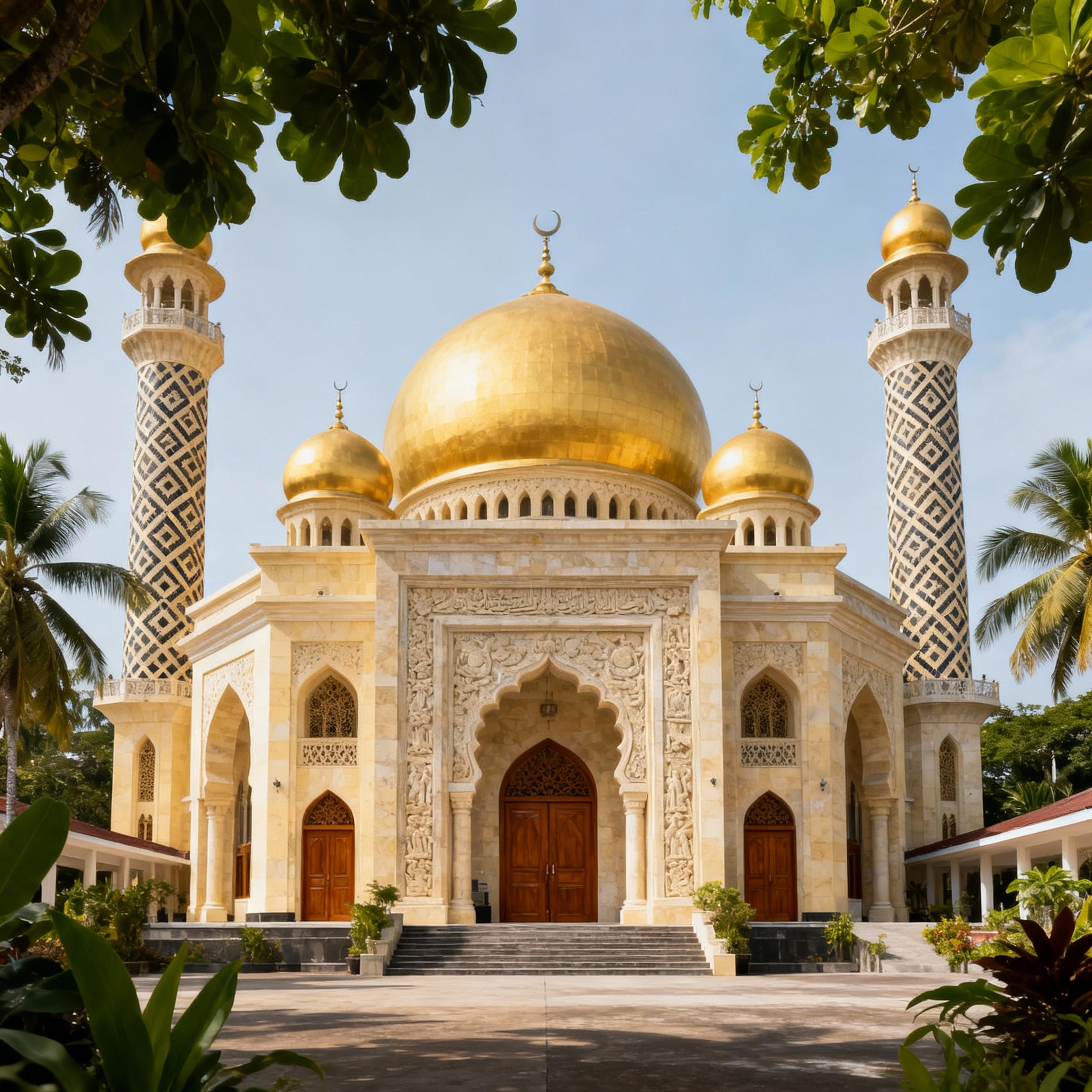 Masjid di Manado, Indonesia: 5 Tempat Ibadah Bersejarah & Paling Megah di Sulawesi Utara