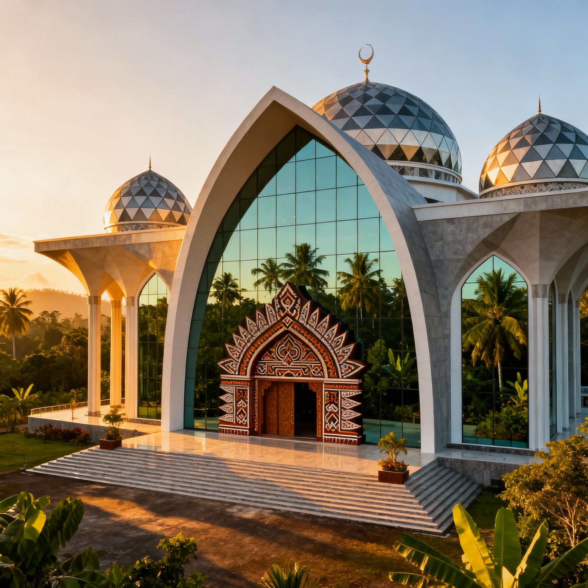 Masjid di Papua, Indonesia: Keindahan Arsitektur dan Peran Pentingnya di Tanah Papua