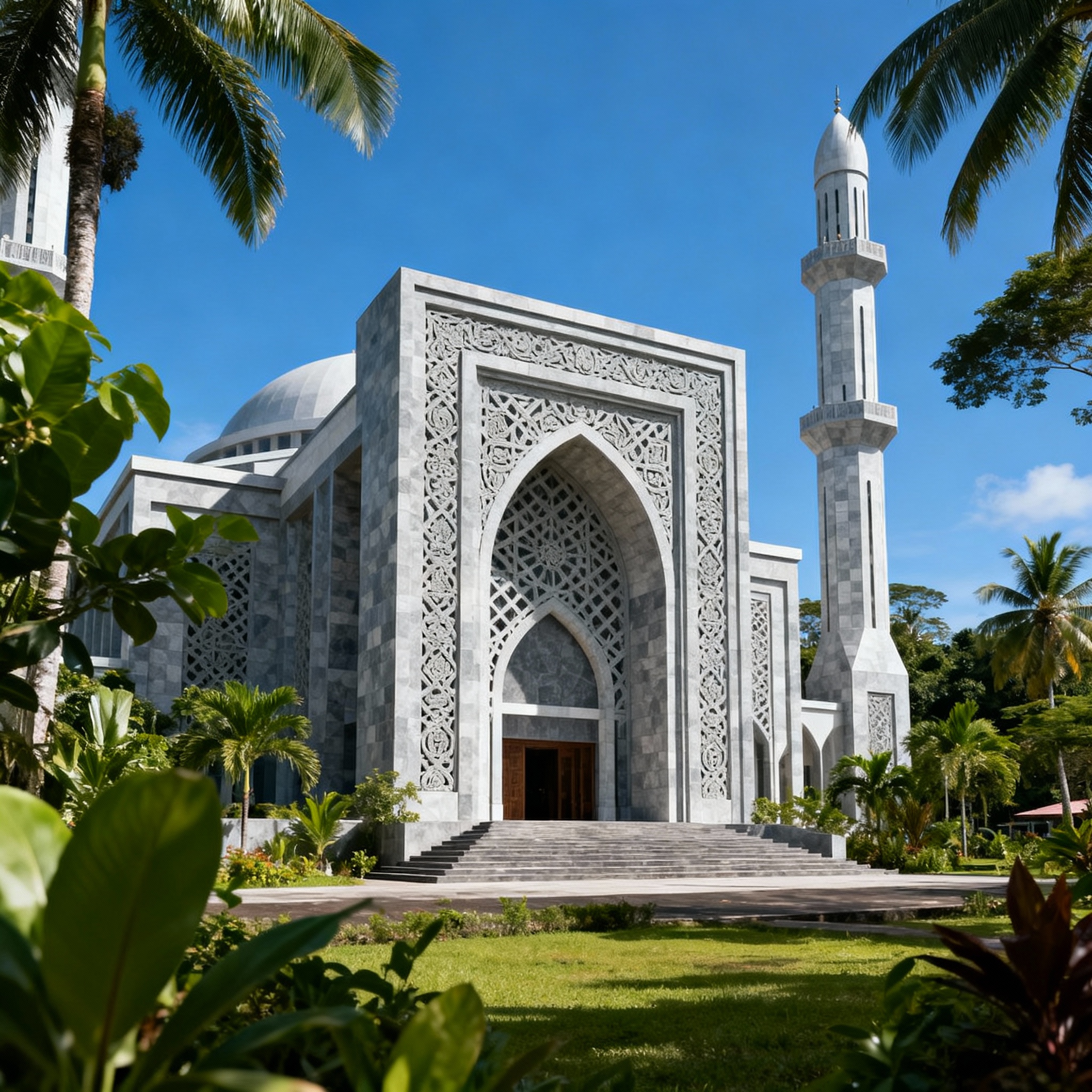 Masjid di South Papua, Indonesia: Keindahan Arsitektur dan Peran Sosialnya
