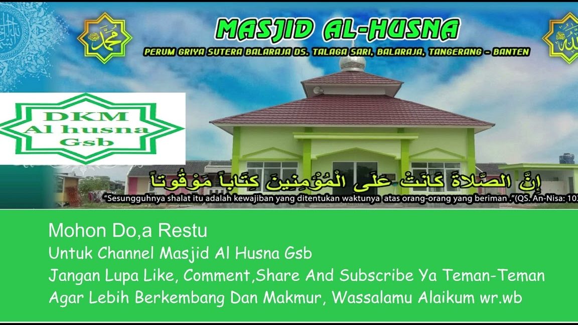 MASJID AL HUSNA GSB 4 MASJID AL HUSNA GSB
