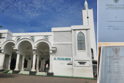 masjid al muhajirin kompleks pemda ll bantul