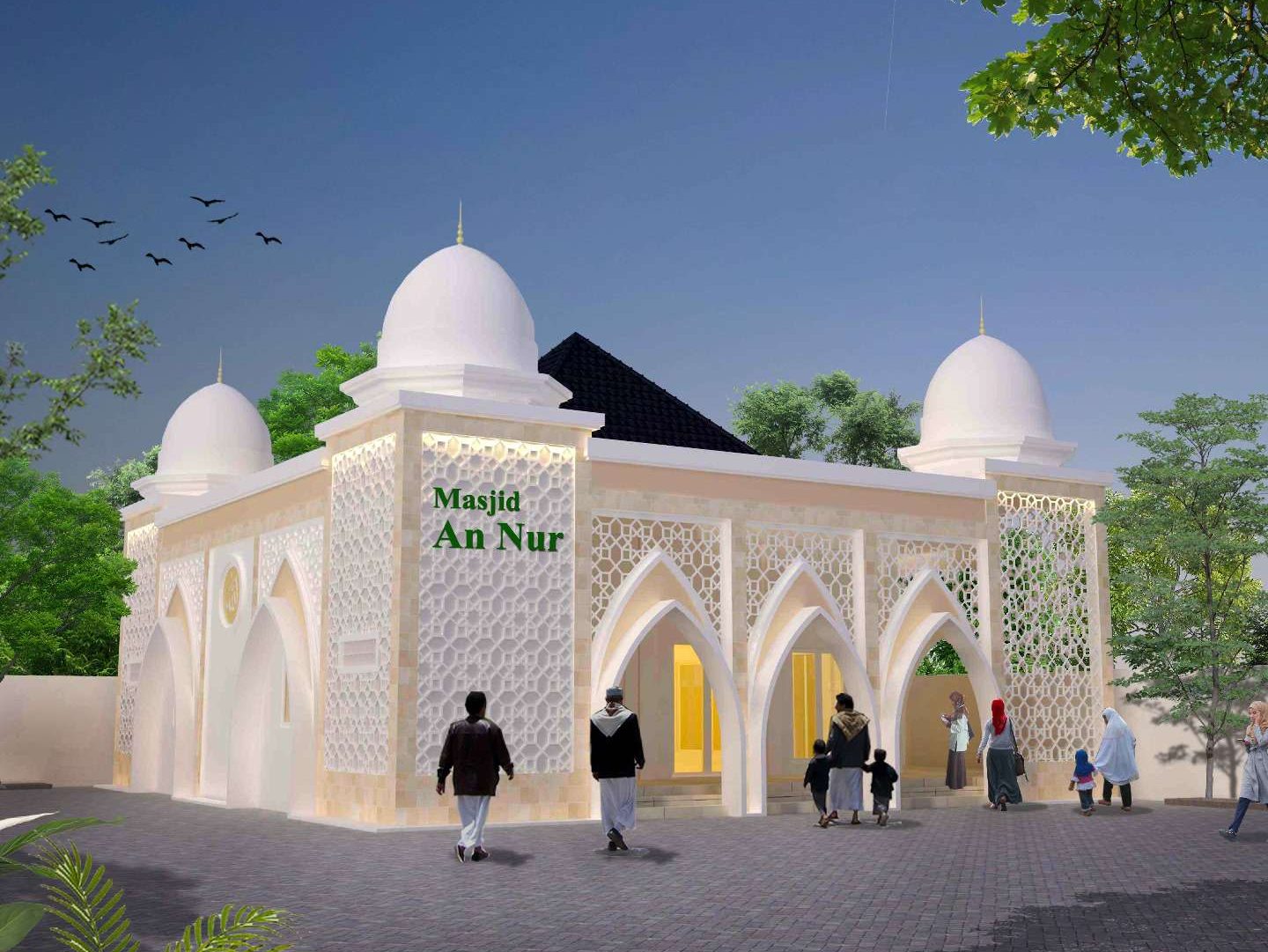 Masjid An-Nuur Modalan