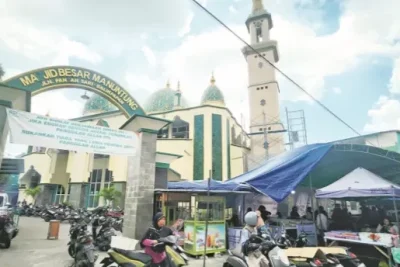 masjid besar manuntung