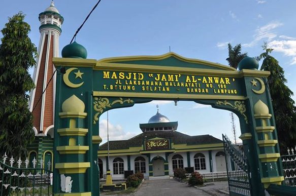 Masjid Jami' Al-Anwar Teluk Betung 5 Masjid Jami’ Al-Anwar Teluk Betung