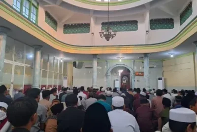 masjid jami al hidayah ujung harapan babelan